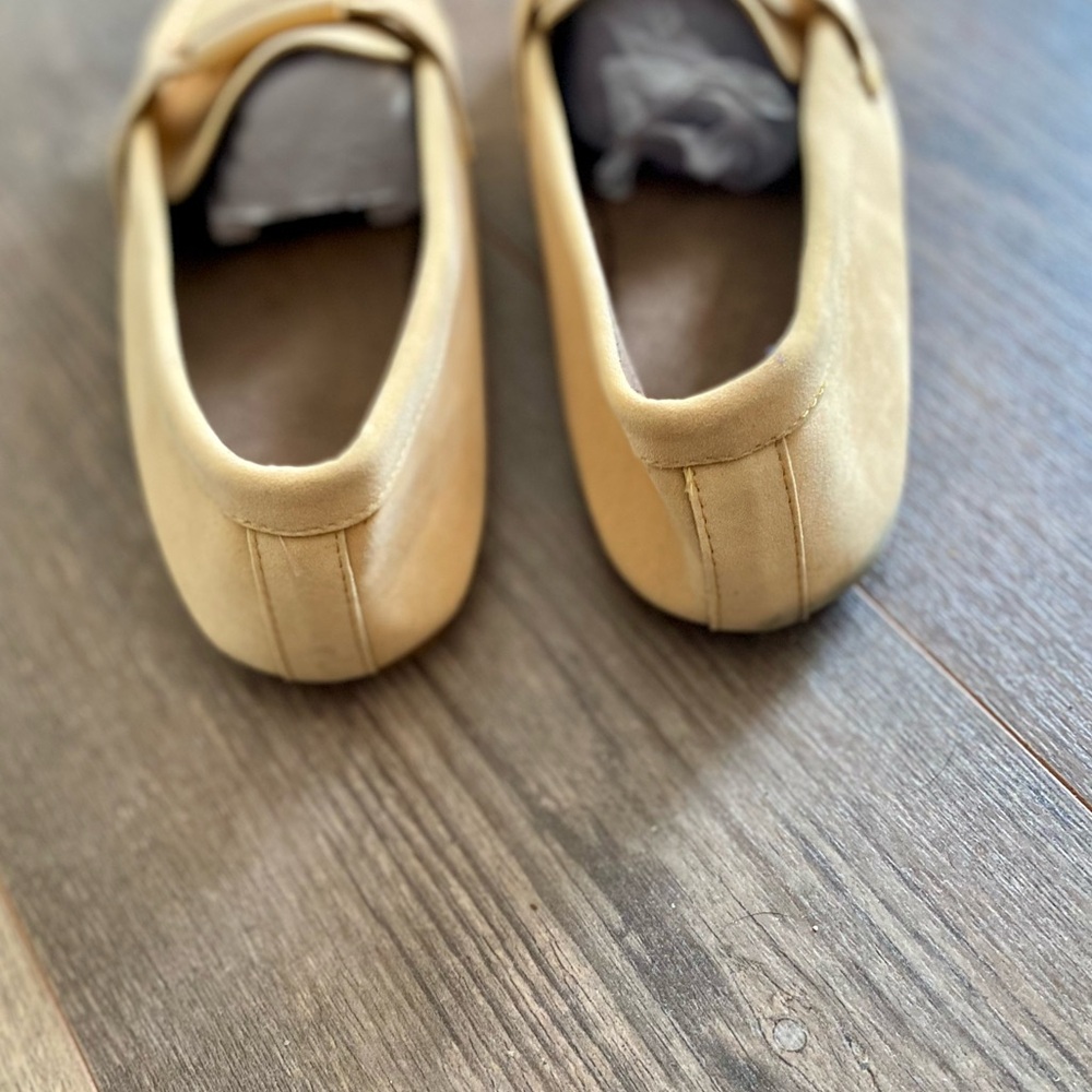 YELLOW LOAFERS FLATS SLIPON SHOES - Picture 8 of 11